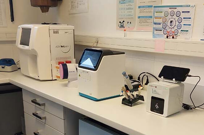Laboratoire d'analyses vétérinaires